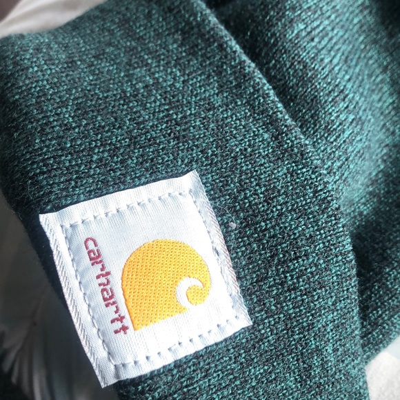 NEW STOCK ⭐️CARHARTT  GREEN SPECK watch hat NEW - Picture 6 of 6